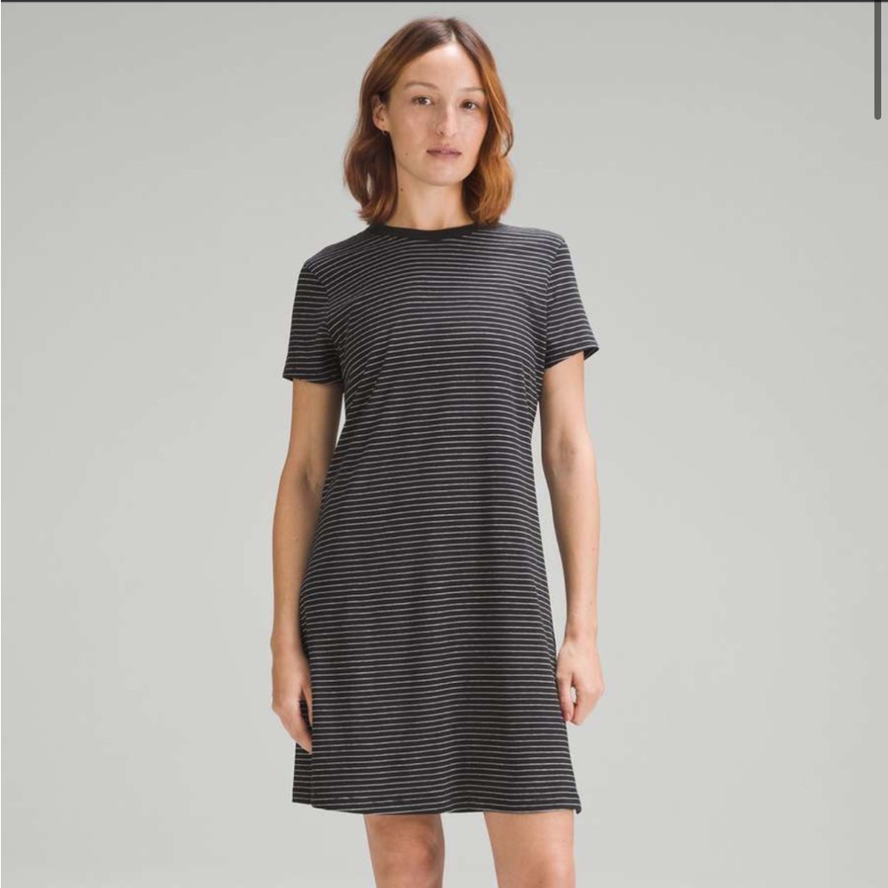 Lululemon NWT Classic- Fit Cotton- Blend T-Shirt Dress Size 4
